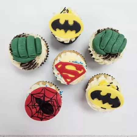Superhero Cupcakes Superhero Cupcakes